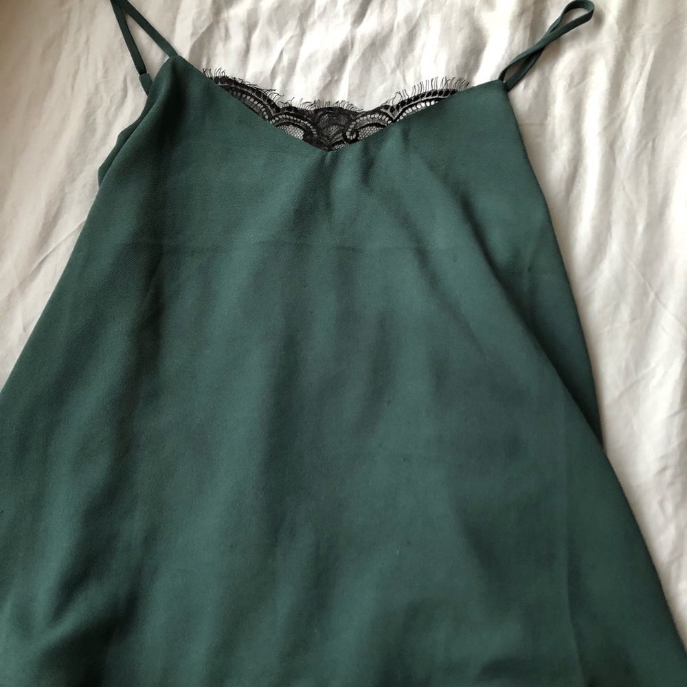 Stitch fix green camisole
